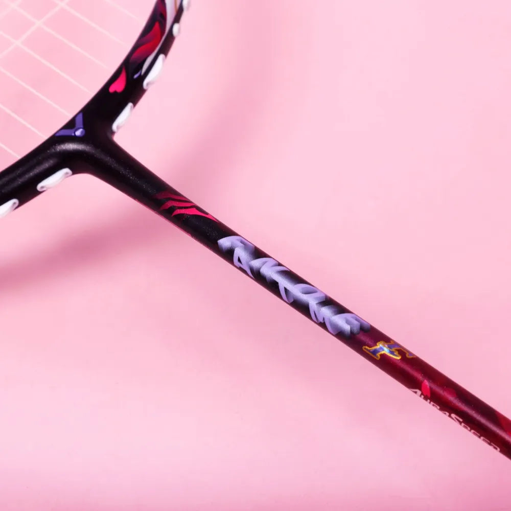 Victor AuraSpeed Fantome ARS-FANTOME-F-AC (Black Rose) – JoyBadminton Victor AuraSpeed Fantome ARS-FANTOME-F-AC (Black Rose) – JoyBadminton
