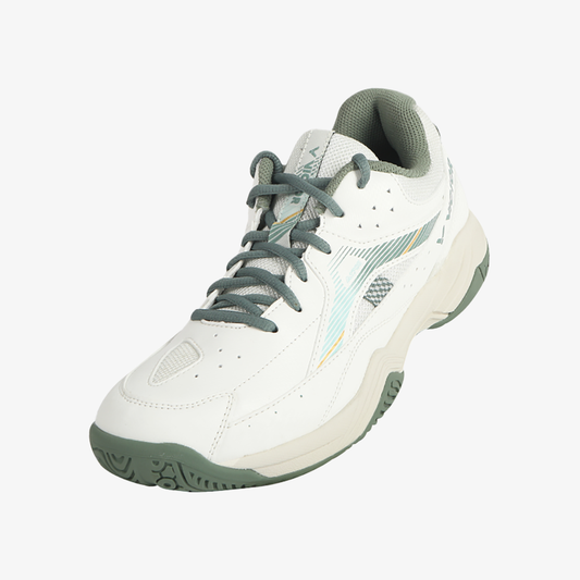 Victor A170II-AG Court Shoe (Brilliant White/Granite Green)