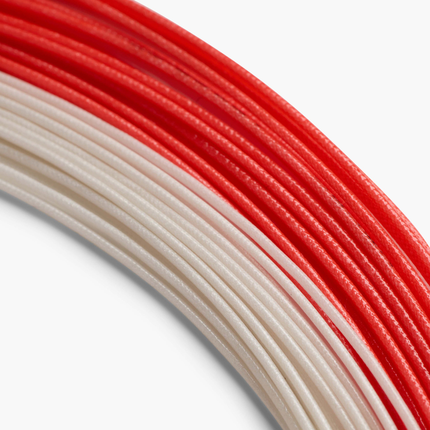 Yonex Aerobite 200m Badminton String (White / Red) - JoyBadminton Yonex Aerobite 200m Badminton String (White / Red) - JoyBadminton