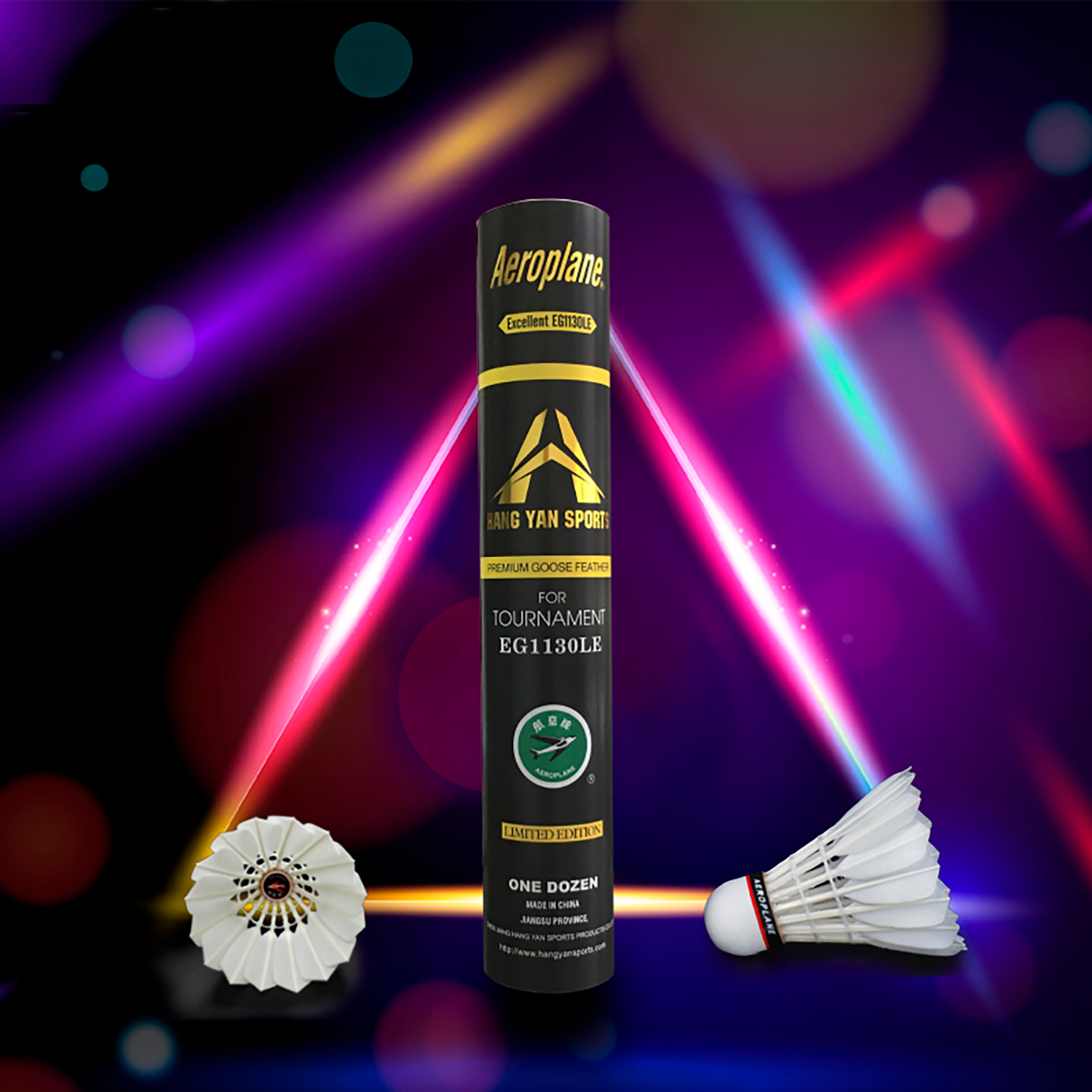 Aeroplane Black Label Gold EG1130LE Tournament Shuttlecock