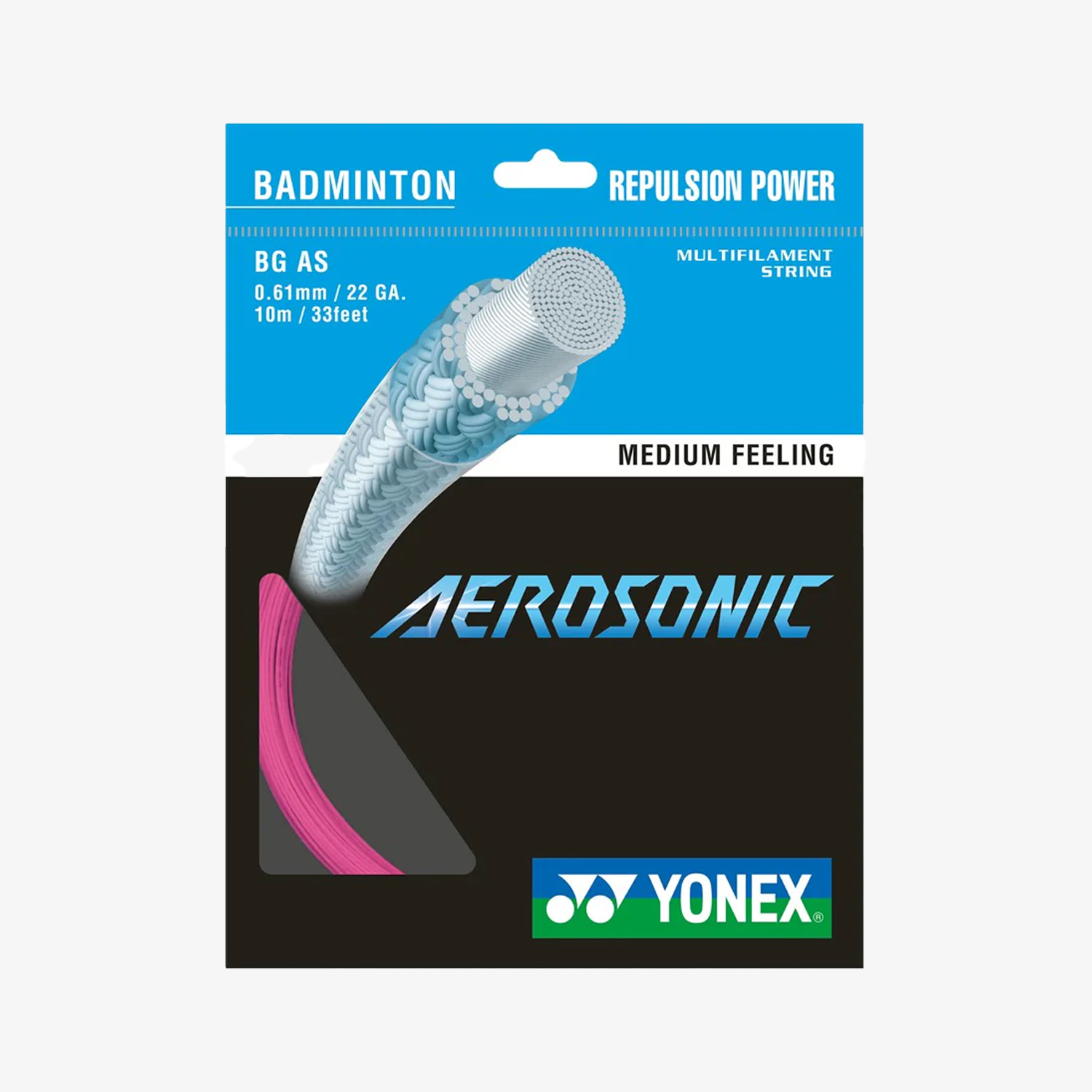 Yonex Aerosonic 10m Badminton String (3 Colors)