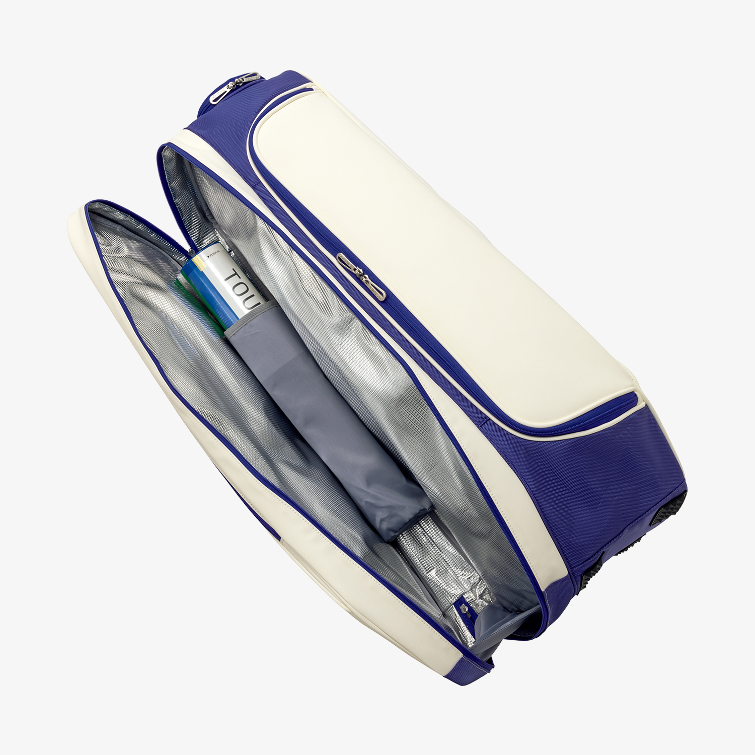 Yonex BAG02526WDB Expert Racket Bag 6pcs (White/Deep Blue)