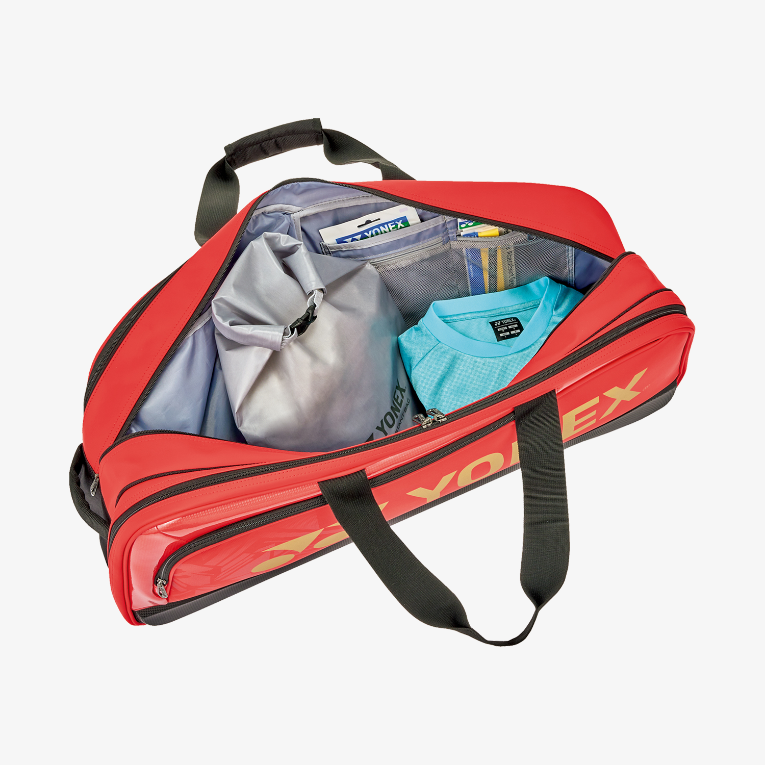 Yonex BAG02531WRBK Expert Tournament Bag (Red/Black) – JoyBadminton Yonex BAG02531WRBK Expert Tournament Bag (Red/Black) – JoyBadminton