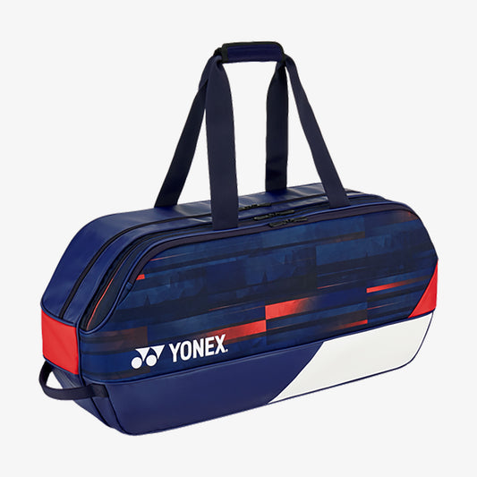 Yonex BAG31PALDWNR (White / Navy / Red) 6pk Limited Pro Tournament Badminton Tennis Racket Bag