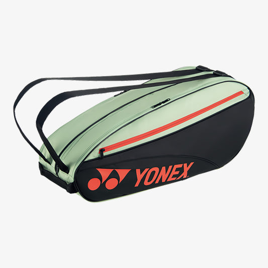 Yonex BAG42326BKG (Black / Green) 6pk Team Badminton Tennis Racket Bag