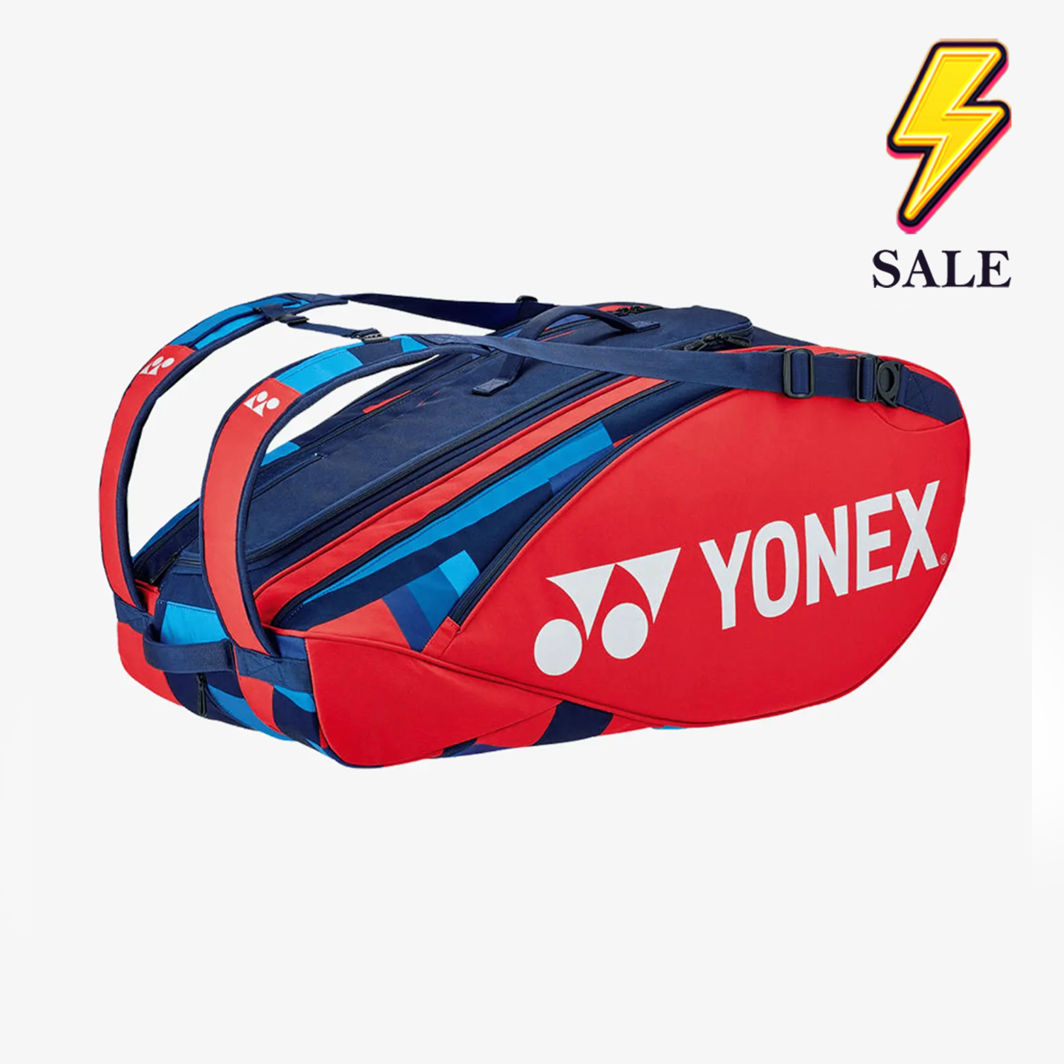 Yonex 92229 (Scarlet) 9pk Badminton Tennis Racket Bag 