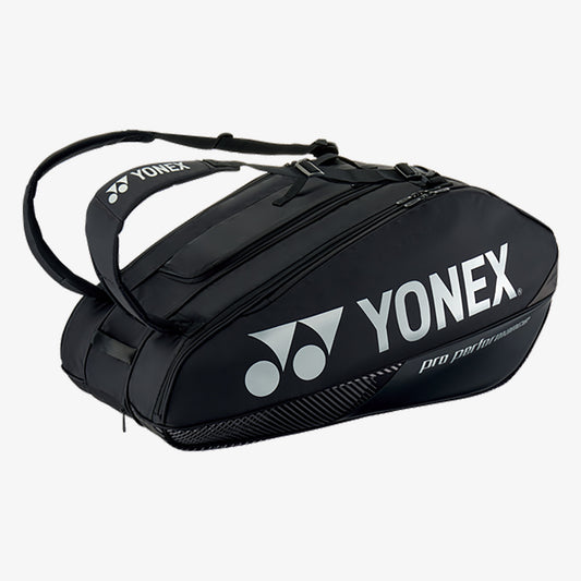 Yonex BAG92429BK (Black) 9pk Pro Badminton Tennis Racket Bag
