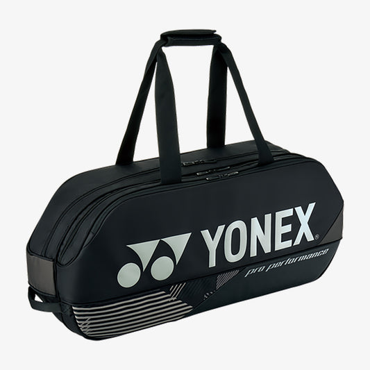 Yonex BAG92431WBK (Black) 6pck Pro Tournament Badminton Tennis Racket Bag