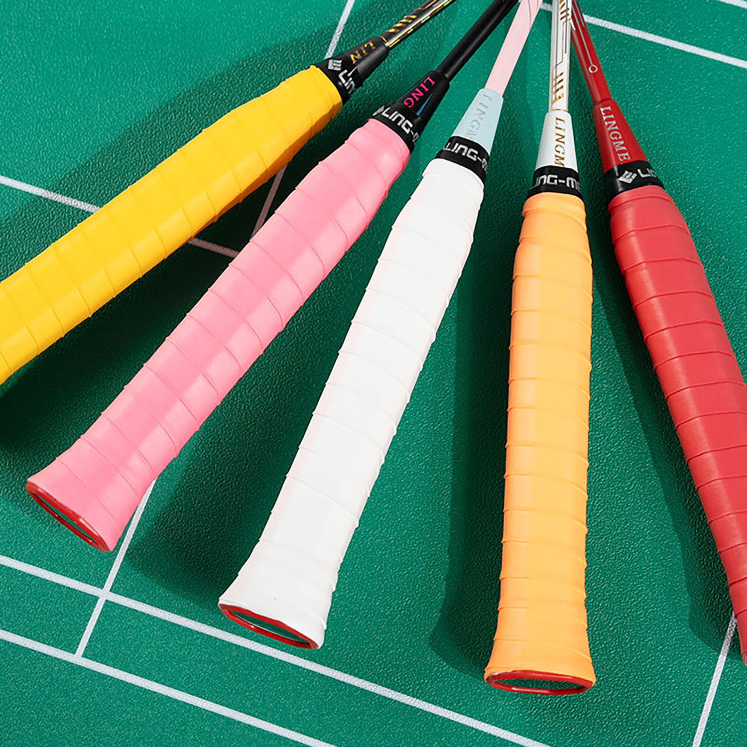 LingMei BG1000S Overgrip Mixed Colors (60pcs)