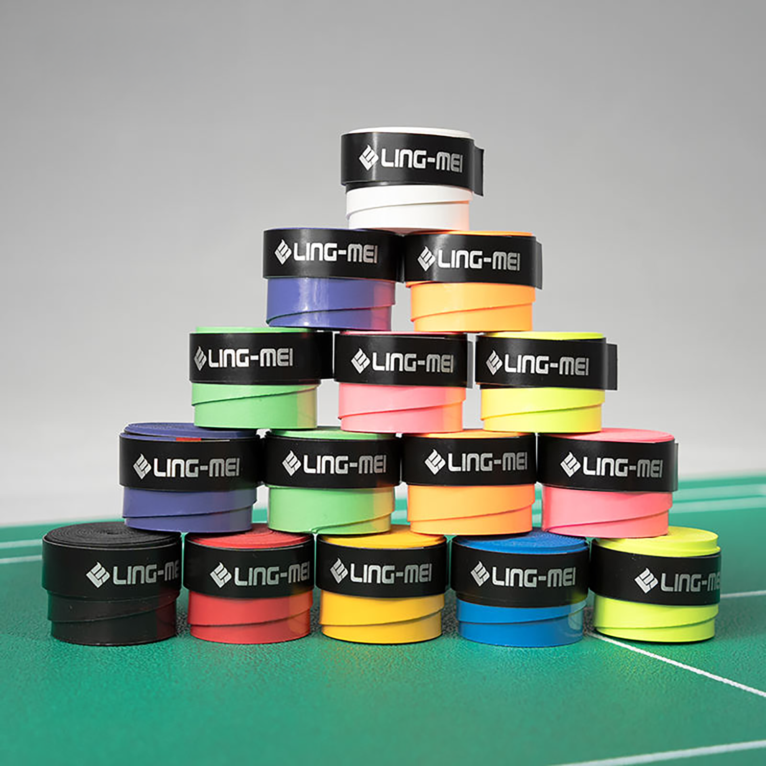 LingMei BG1000S Overgrip Mixed Colors (60pcs)