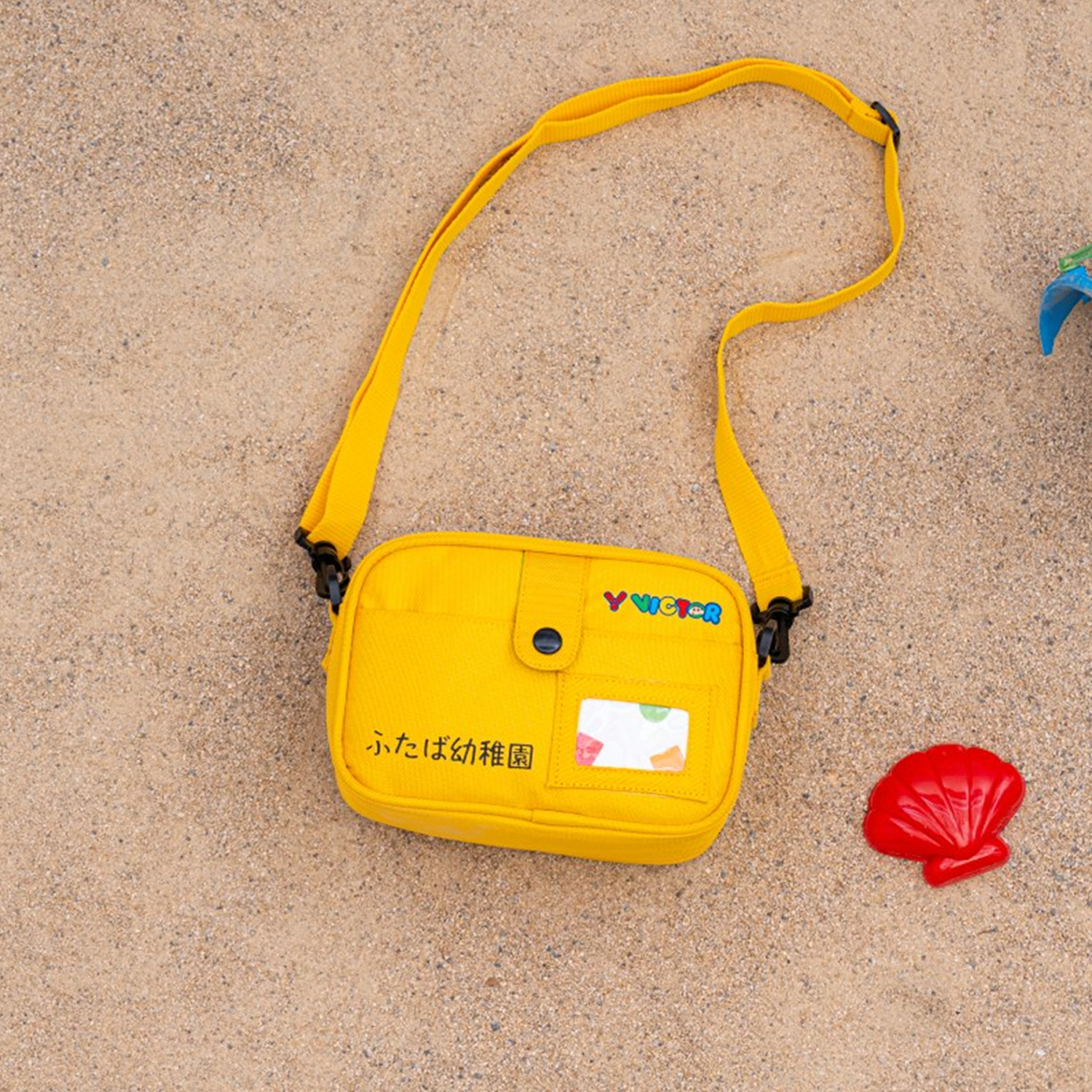 Victor x Crayon Shin Chan Pouch Bag BG5905CS-E (Yellow)