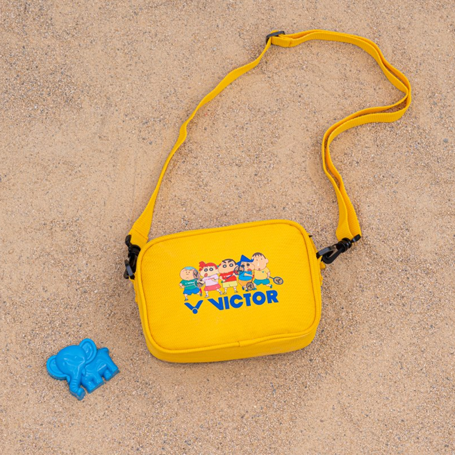 Victor x Crayon Shin Chan Pouch Bag BG905CS-E (Yellow)