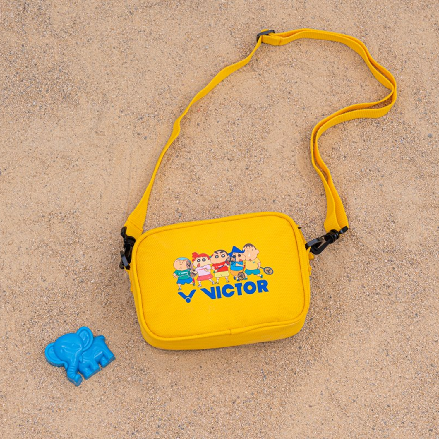 Victor x Crayon Shin Chan Pouch Bag BG5905CS-E (Yellow)