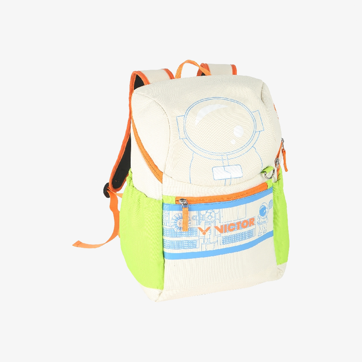 Victor Children Backpack BR009JR L (White)