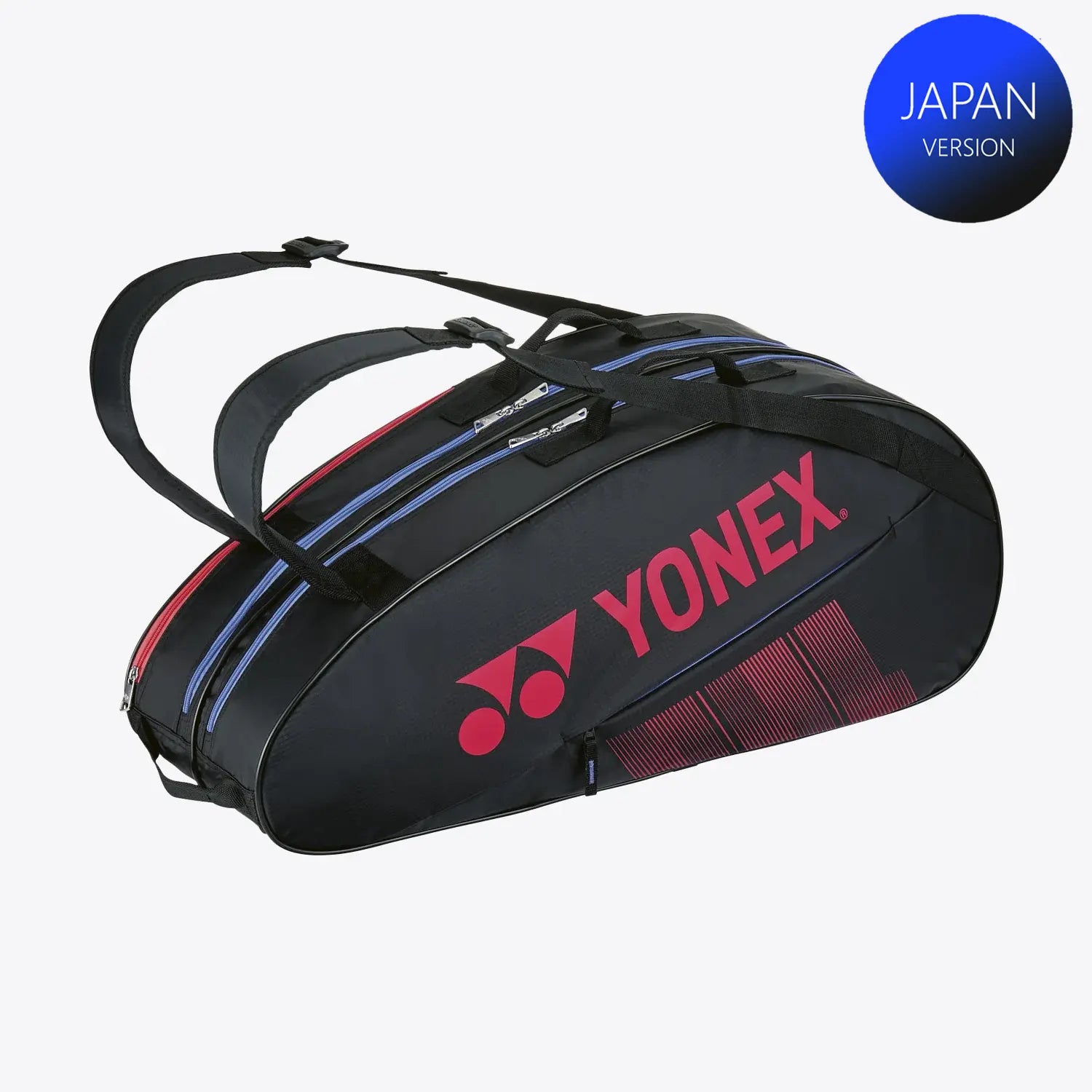 Yonex BAG2332RRBL (Red/Blue) 6pk Badminton Tennis Racket Bag 