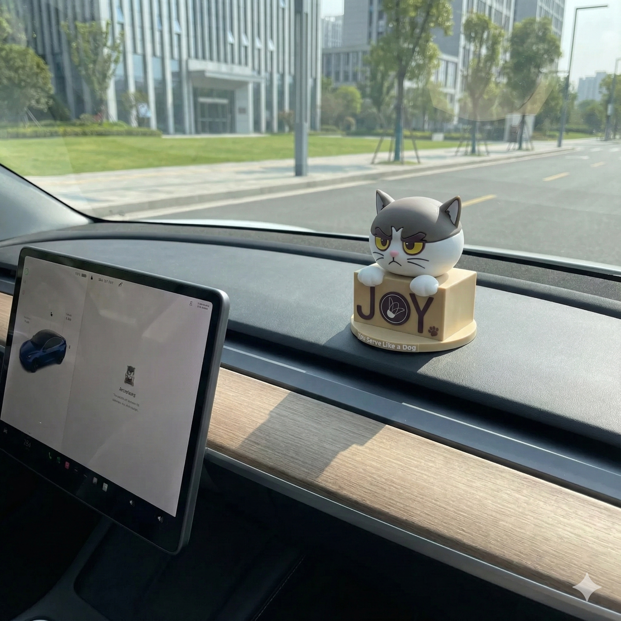 Joy Cat Figure