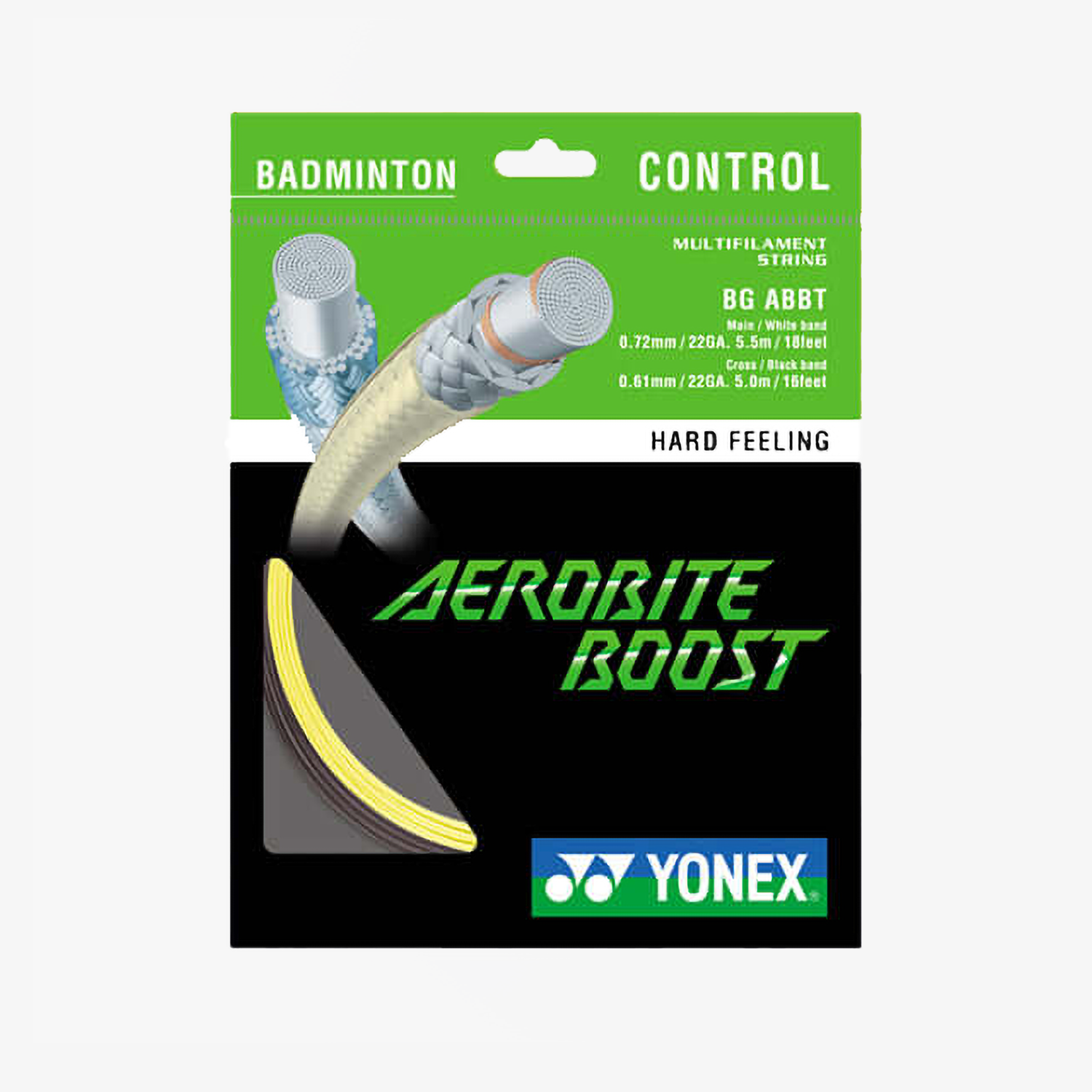 Yonex Aerobite Boost 10m Badminton String (2 Colors)