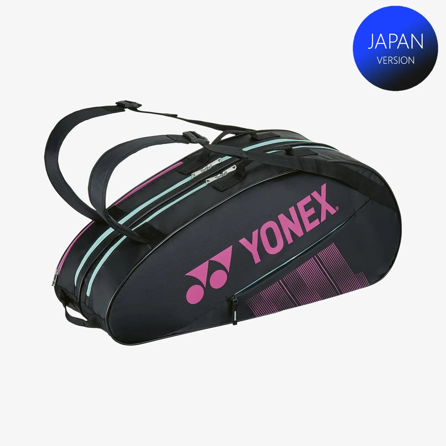 Yonex BAG2332RPG (Pink/Green) 6pk Badminton Tennis Racket Bag 