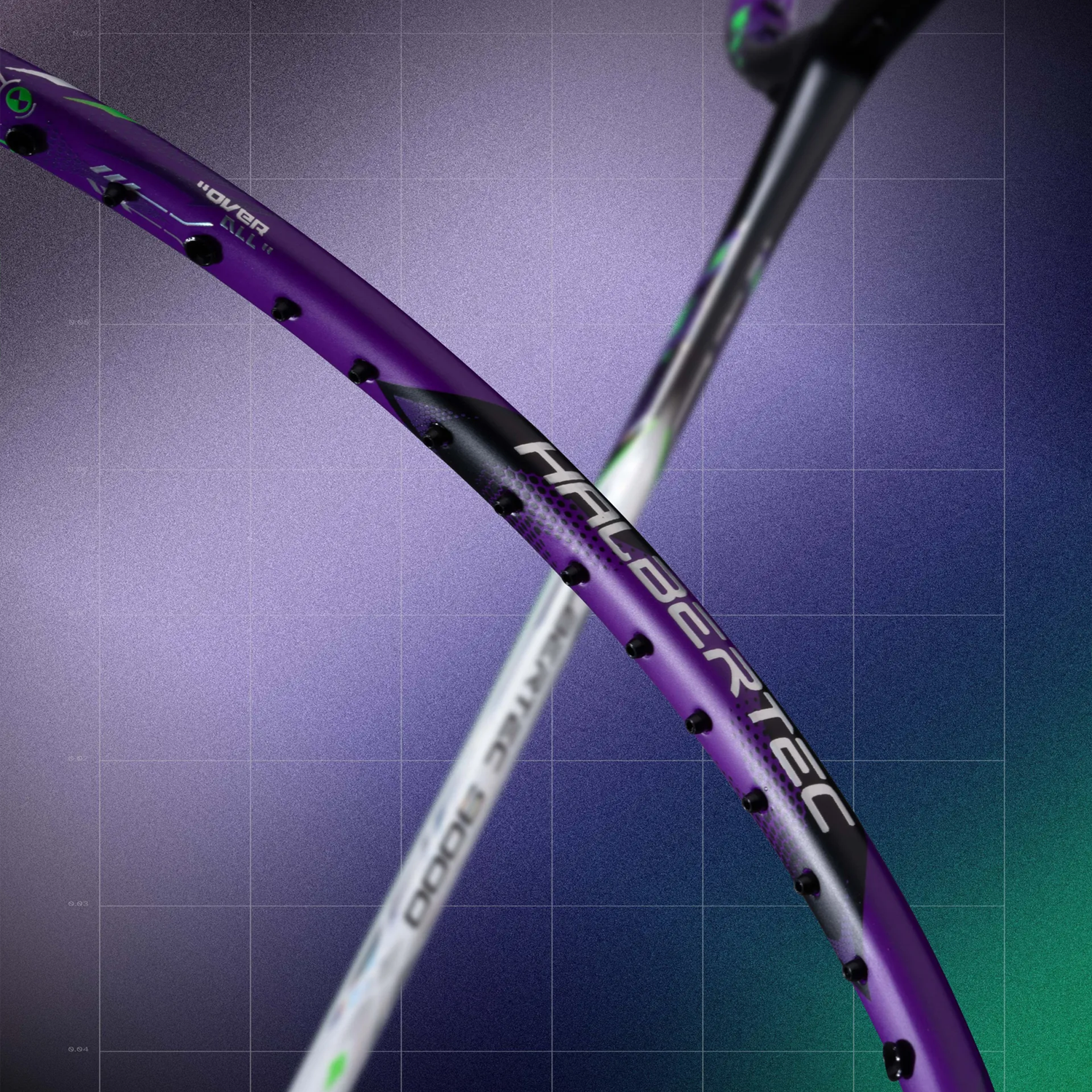 Li-Ning Halbertec 9000 (Green/Purple) - PREORDER