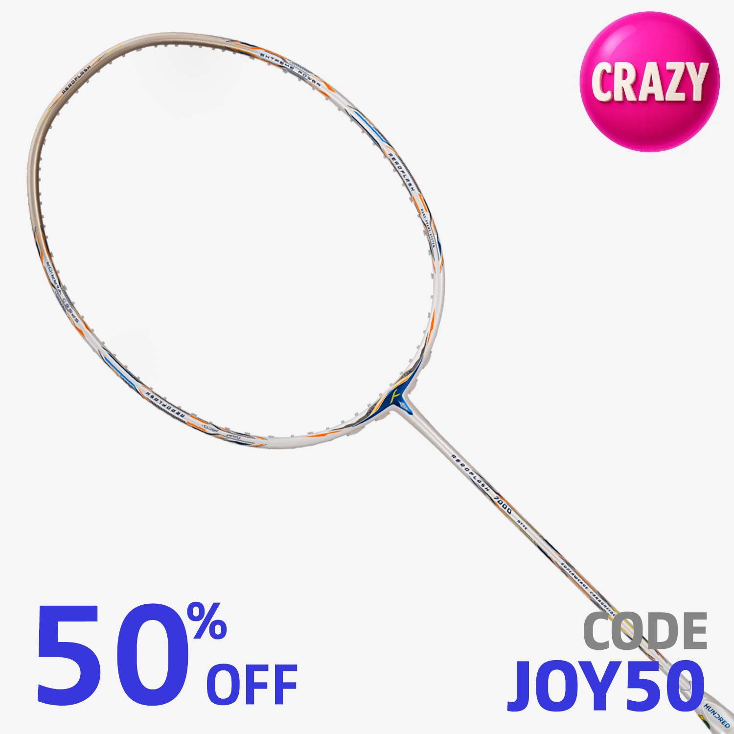 Hundred Aeroflash 7000 ATTK (White/Gold Blue) (70)