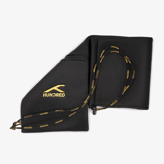 Hundred Drawstring Racket Bag (Black)