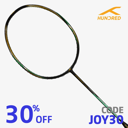 Hundred Hyfonic Lazer (Black/Green) (Pre-Strung)