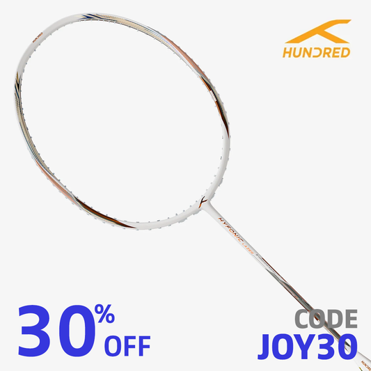 Hundred Hyfonic Lazer (White/Copper) (Pre-Strung)