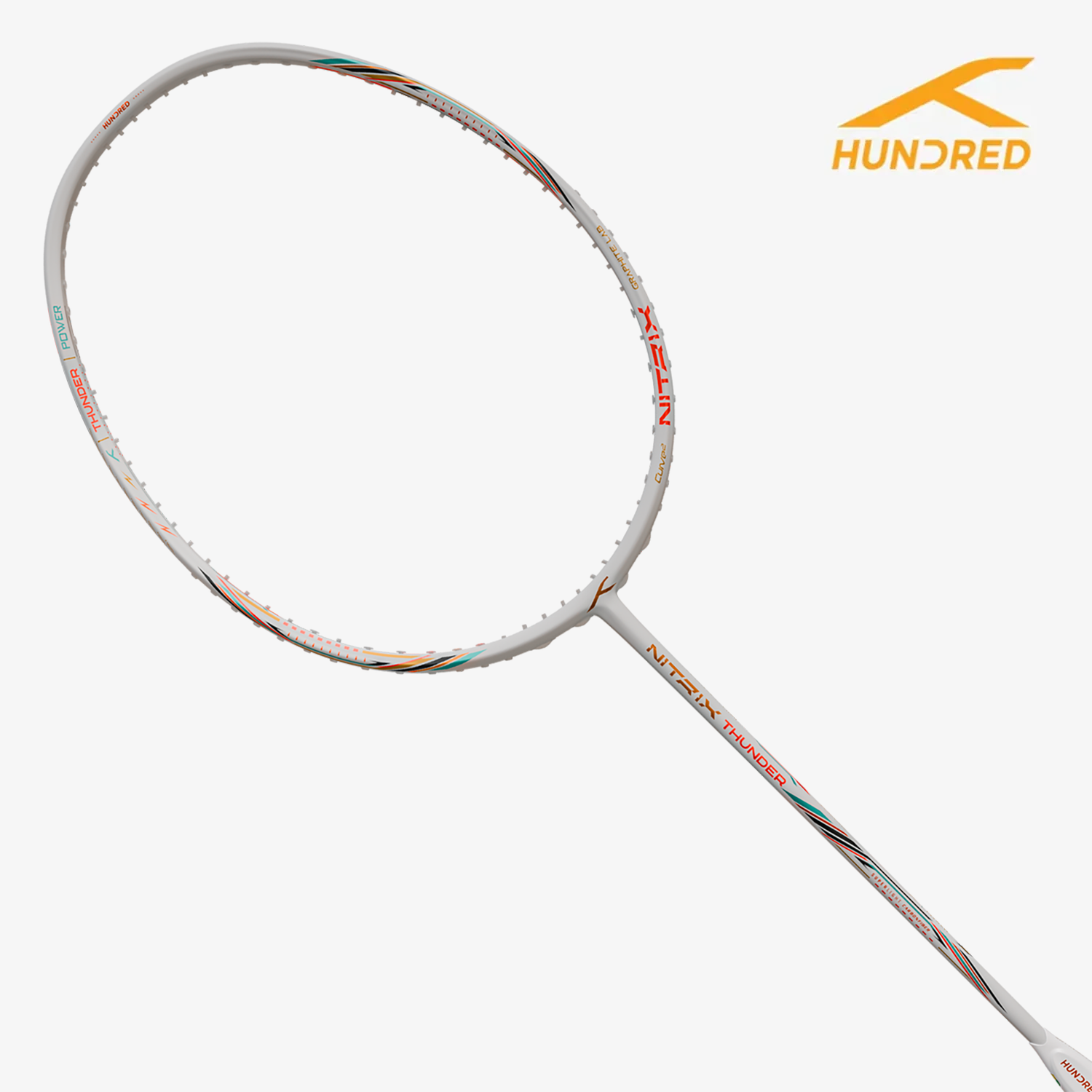 Hundred Nitrix Thunder (White/Orange)