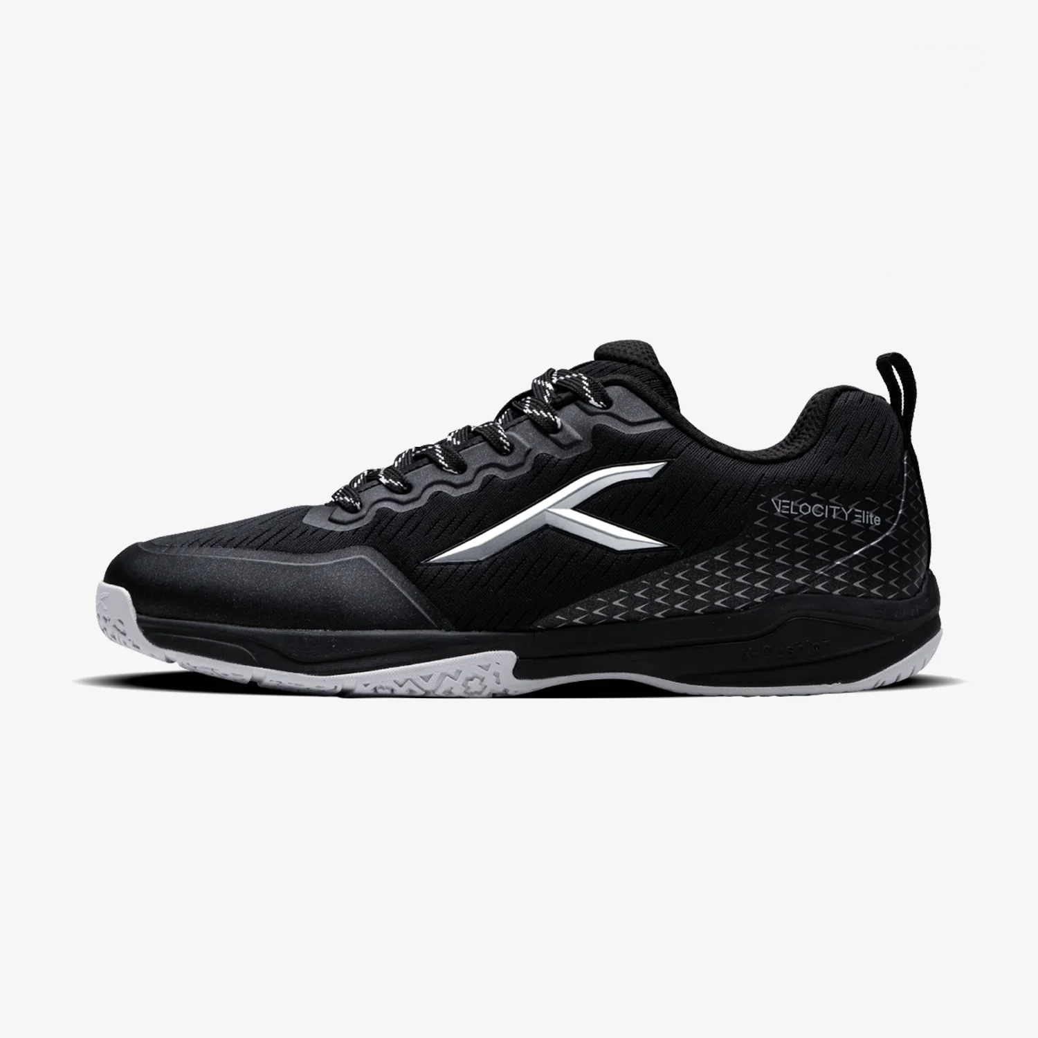 Hundred Velocity Elite Court Shoe (Black/Silver)