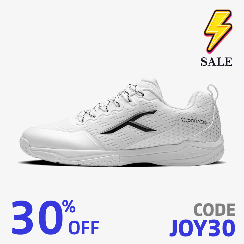 Hundred Velocity Elite Court Shoe (White/Black)