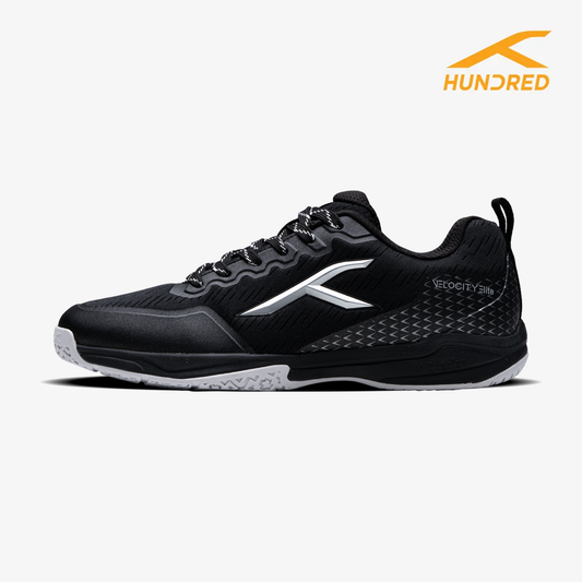 Hundred Velocity Elite Court Shoe (Black/Silver)