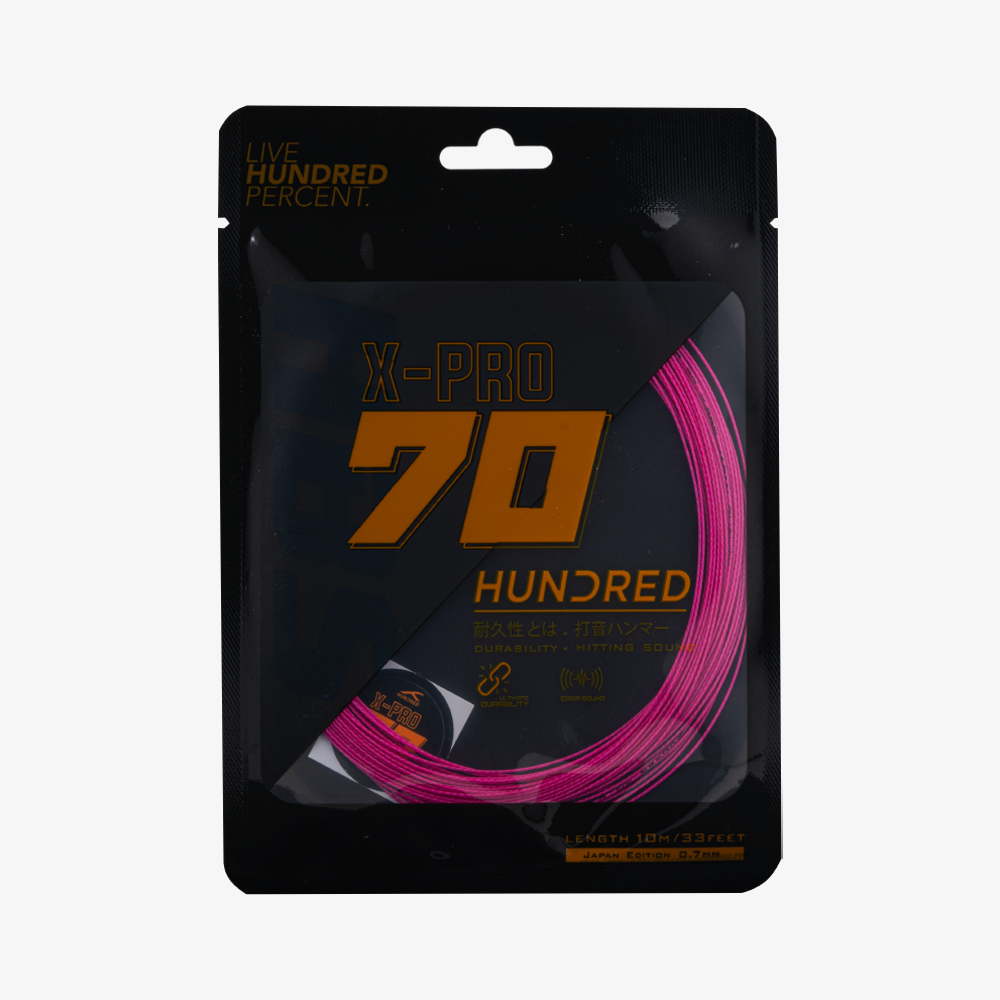 Hundred 70 X Pro 10m Badminton String (Candy Pink)