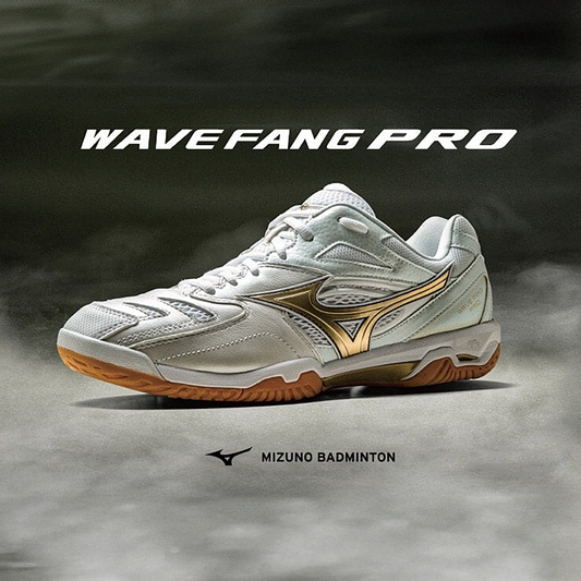 Mizuno Wave Fang Pro (White/Gold)