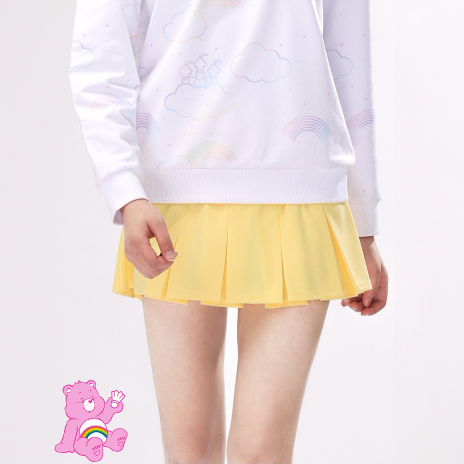 Victor x Care Bears Skirt K-4506CBC E (Light Yellow)