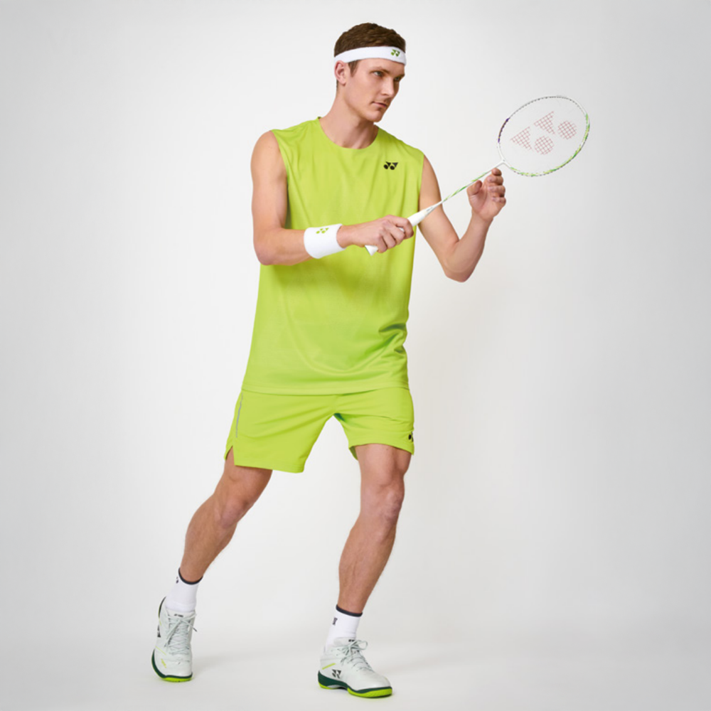 Yonex x Viktor Axelsen Unisex Sleeveless Top 10687FO (Flash Orange Yonex x Viktor Axelsen Unisex Sleeveless Top 10687FO (Flash Orange