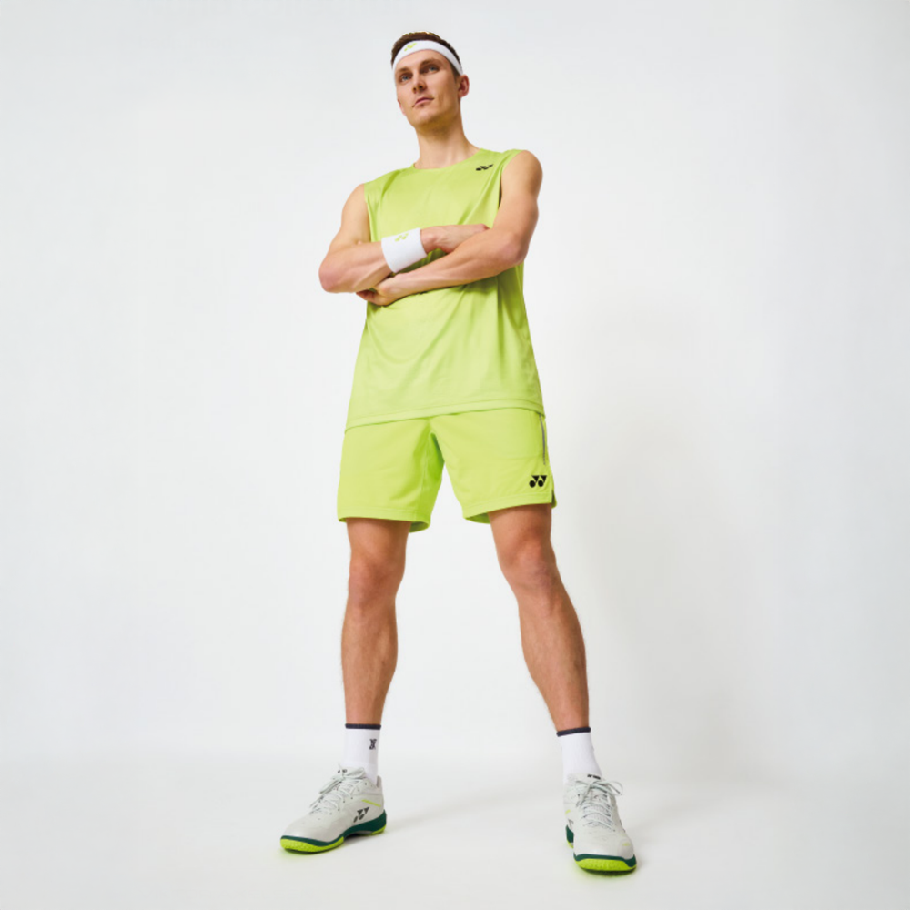 Yonex x Viktor Axelsen Unisex Knit Short 15227W (White)