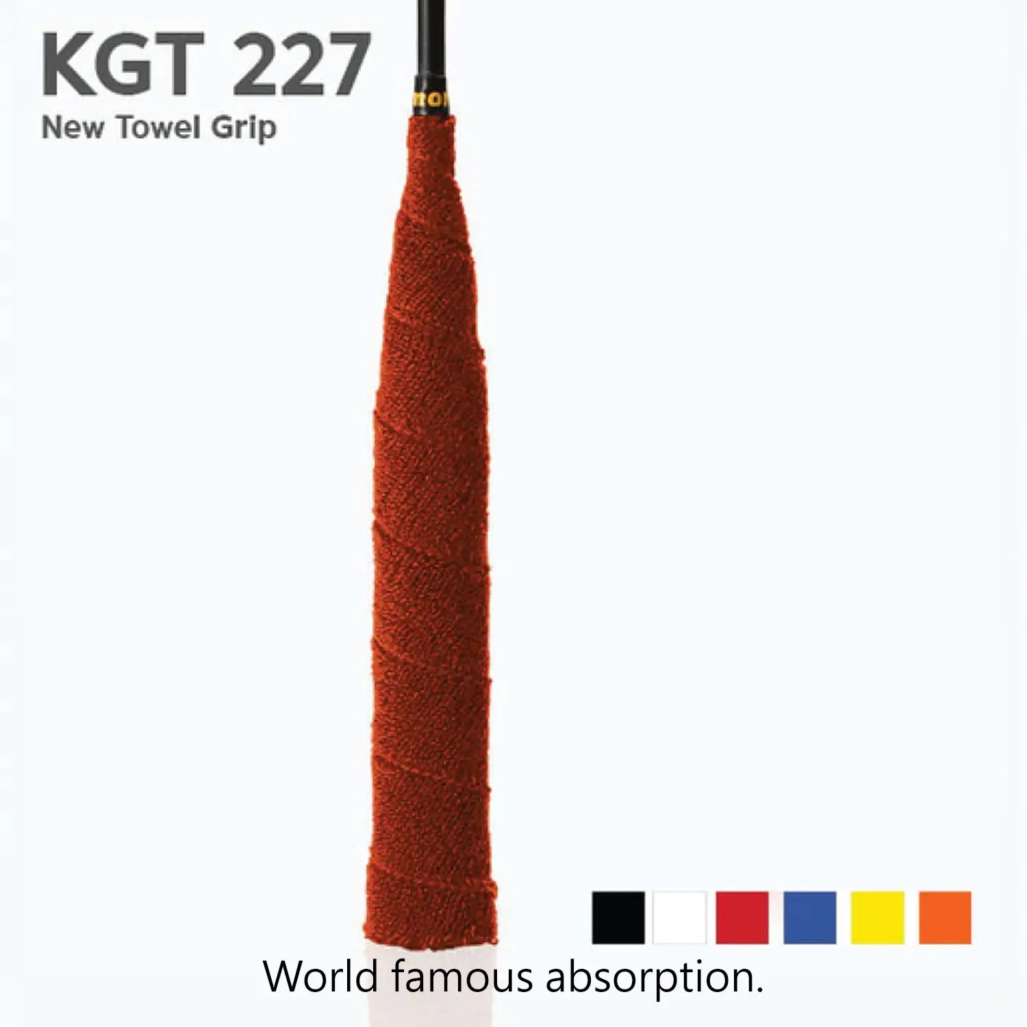 Kimony KGT227 New Badminton Towel Grip (6 Colors) 