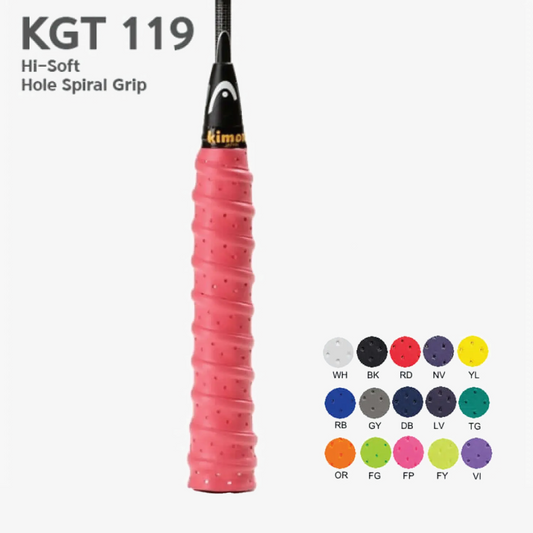 Kimony KGT119 HI-Soft EX Hole Spiral Badminton Grip Tape