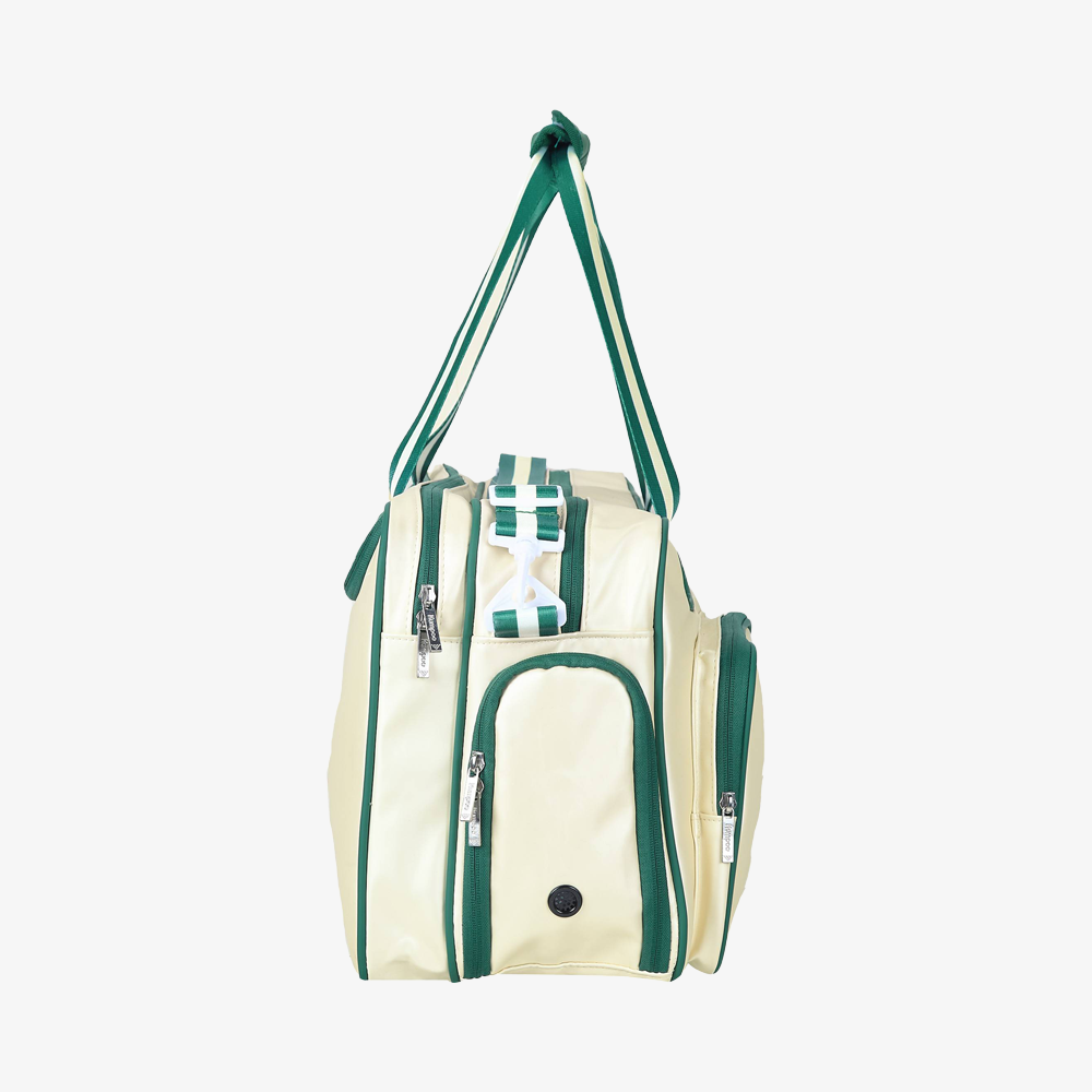 Kumpoo 25TH Edition Rectangular Racket Bag KB-566 (White/Green)