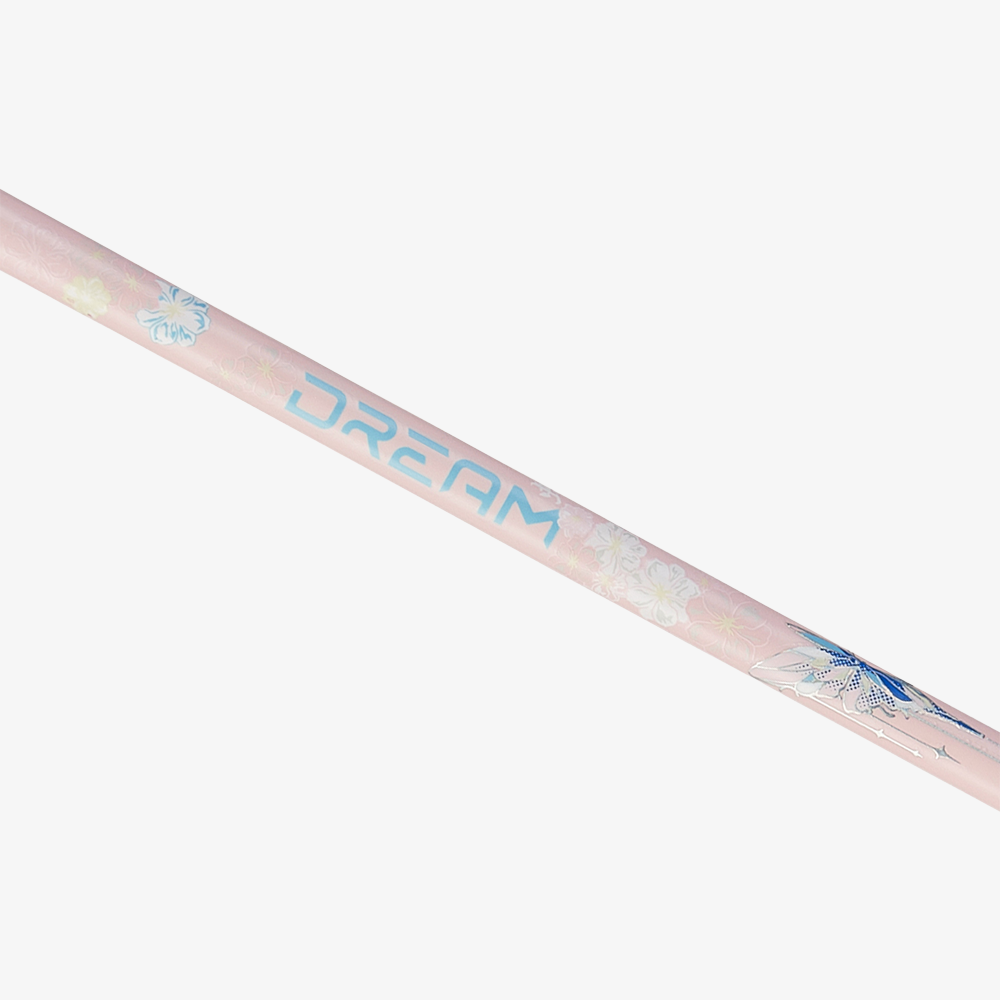 Kumpoo Dream Badminton Racket (White/Pink) (419)