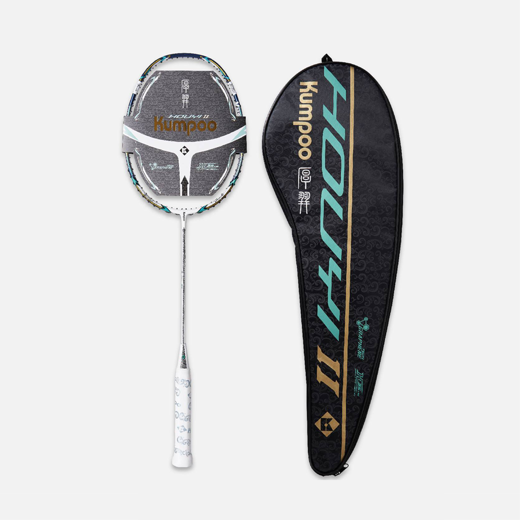Kumpoo Houyi II Badminton Racket (Gold) (792)