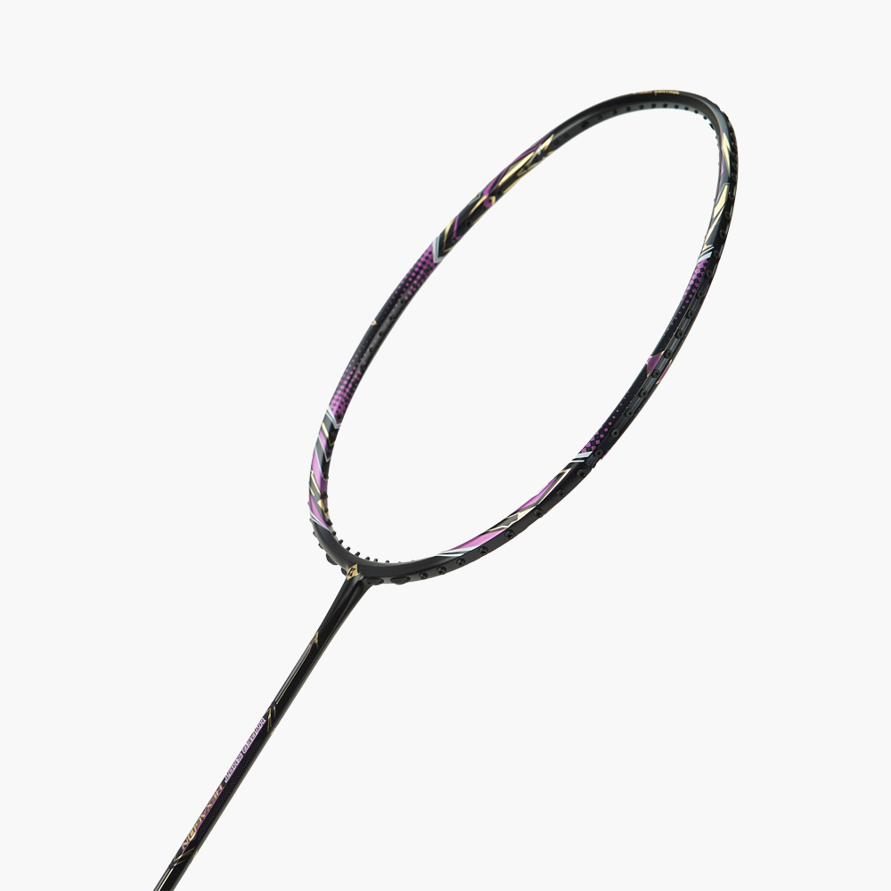 Kumpoo Hyper Shot Hexagon Badminton Racket (Black/Purple)