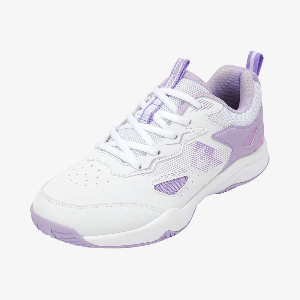Kumpoo KH-E319 Court Shoe (White/Purple)