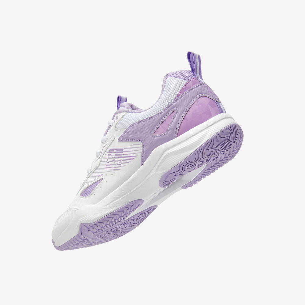 Kumpoo KH-E319 Court Shoe (White/Purple)