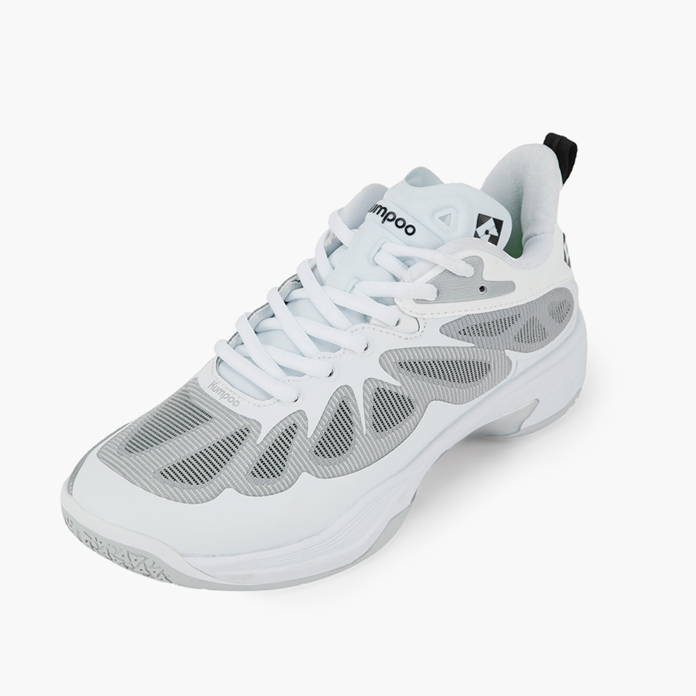 Kumpoo KH-G815 Court Shoe (White/Silver)