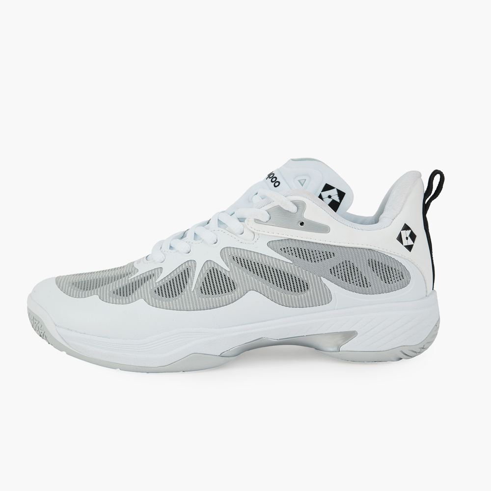 Kumpoo KH-G815 Court Shoe (White/Silver)