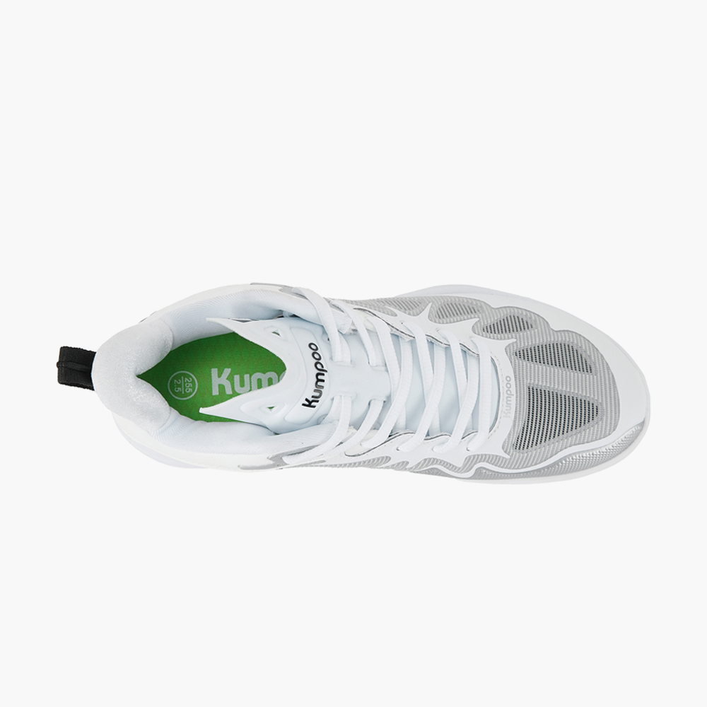 Kumpoo KH-G815 Court Shoe (White/Silver)
