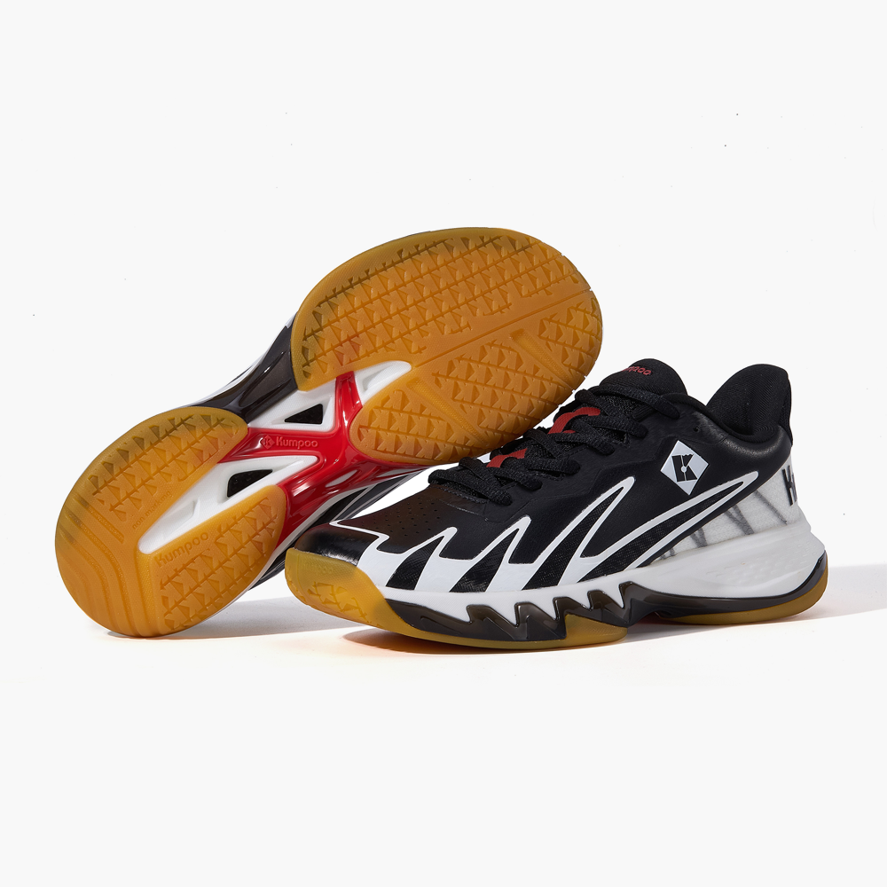 Kumpoo KH-G828 Court Shoe (White/Black)
