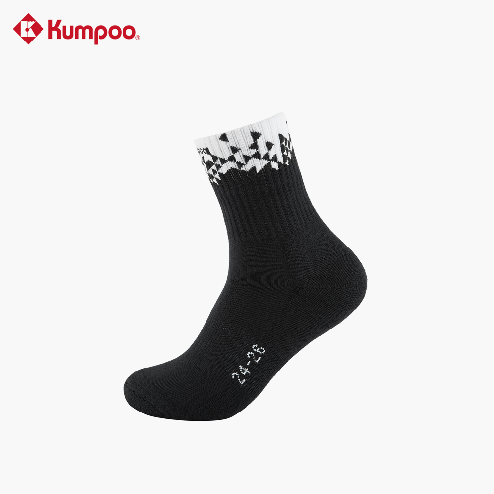 Kumpoo Men's Socks KSO-603 (Black)