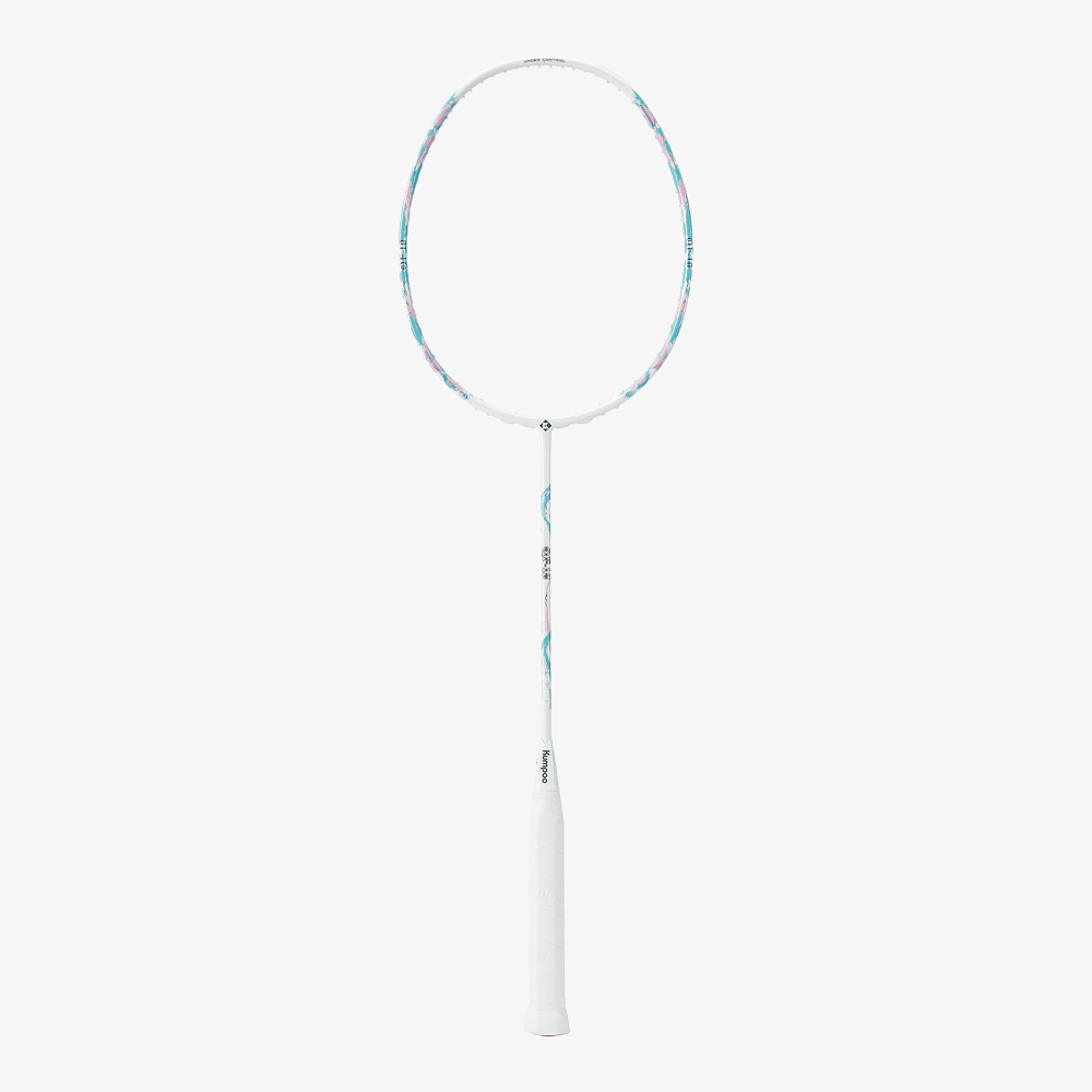 Kumpoo QF 10 Badminton Racket (White/Green) (126)